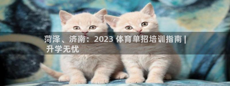 富联官方网站入口查询：菏泽、济南：2023 体育单招